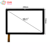 Black 10.1Inch For Mediacom Smartpad IYO 10 WIFI M-SP1EY Tablet PC Capacitive Touch Screen Digitizer Sensor External Glass Panel