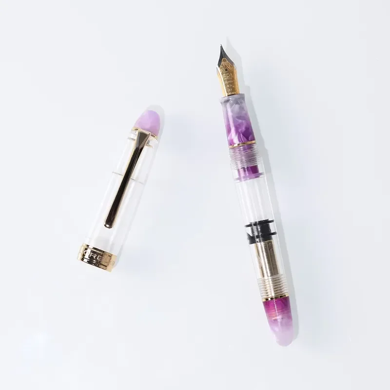 Lingmo white-collar office calligraphy practice gift box water demon student acrylic splicing color piston pen