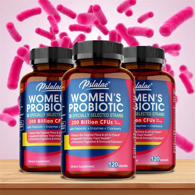 

Пробиотики для женщин — с пребиотиками, ферментами и клюквой, здоровье влагалища, поддержка мочевых травм, улучшенное пищеварение