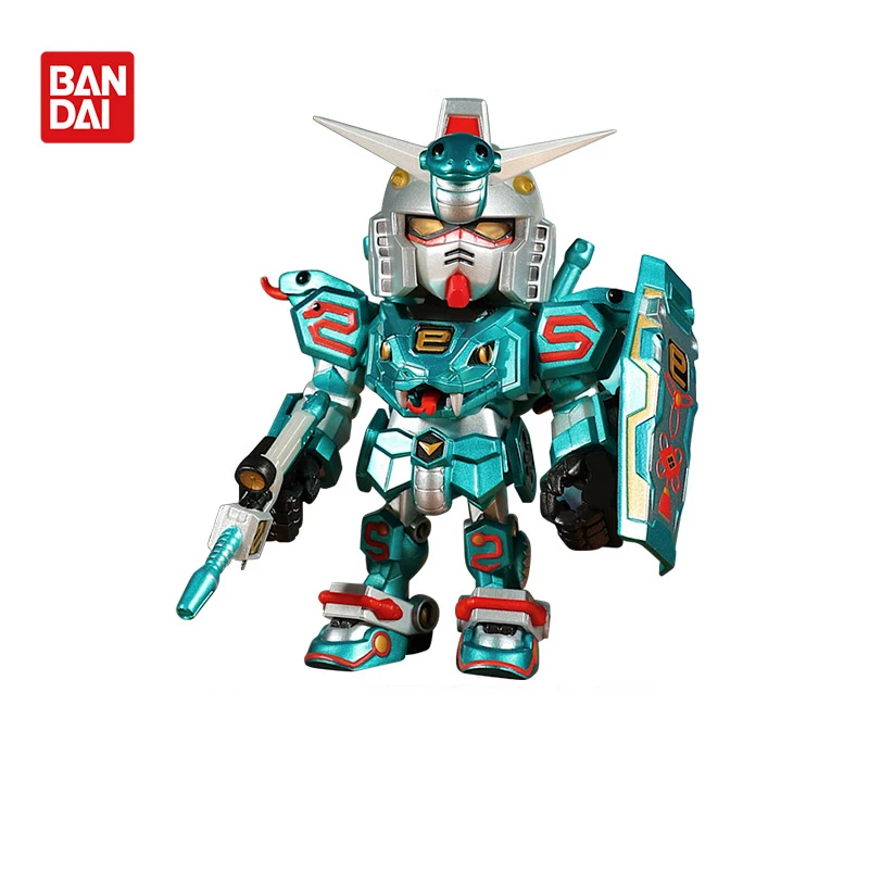 BANDAI Originale QMSV 2025 Serpente GUNDAM Animazione Giocattoli Periferici Mini In Scatola Gacha Anime Action Model Figure Collezione