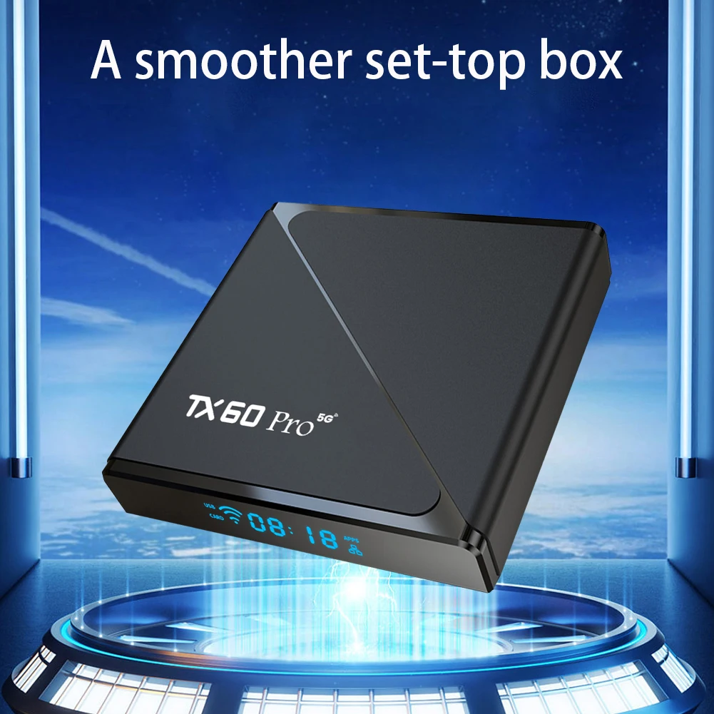 Android 16 Smart TV Box 16GB 256GB Media Player 14K 2.4G/5G Dual WiFi Set Top Box Android Box
