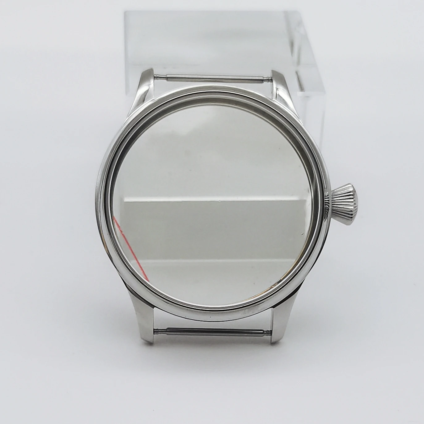 

44mm Watch Accessories Case for Eta Eta6498-6497, ST3600, Manual Winding Movement, 316 Stainless Steel,