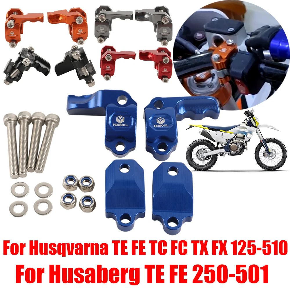 For Husqvarna TE FE TC FC TX FX 125 250 300 310 350 450 501 510 Husaberg Motorcycle Accessories Master Cylinder Protector Guard