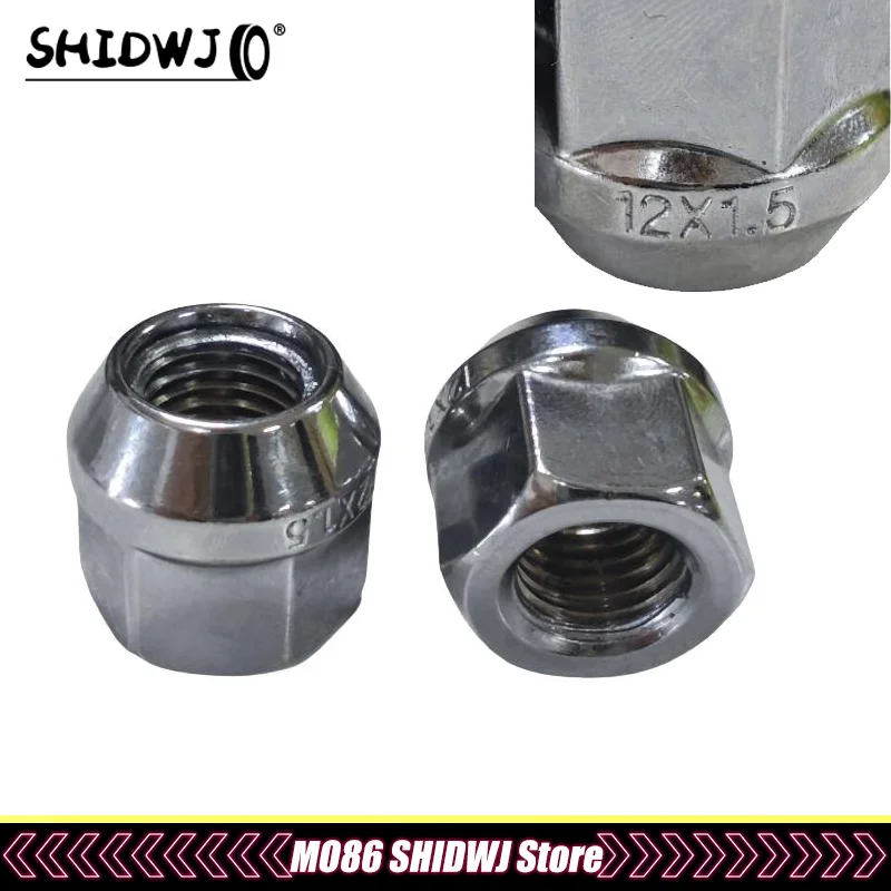 

4PCS High-quality Car 19mm Wheel Nuts Bolts M12 X 1.5 For Car 1988-2014 DIY Accessories