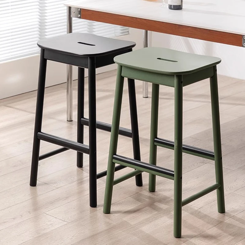 Designer Midcentury Gaming Bar Stools Make Up Nordic Plastic Reception Bar Stool High Vanity Tabourets De Bar Home Furniture