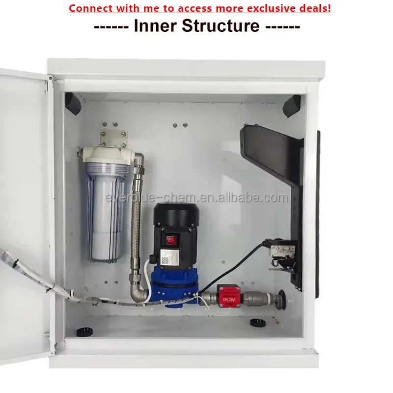 

Manual Pump For AdBlue Transfer Kit 1000L IBC Tank EverBlue Efficient Urea Dispensing Equipment