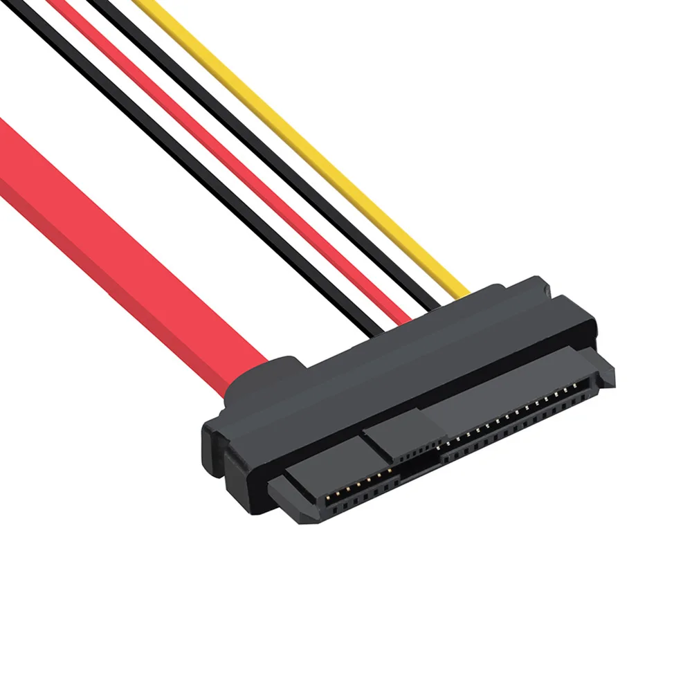 Cable de extensión de disco duro de 22 Pines, SAS a SATA,SFF-8482, SAS, 29 pines a SATA, puerto de alimentación SATA de 15 pines