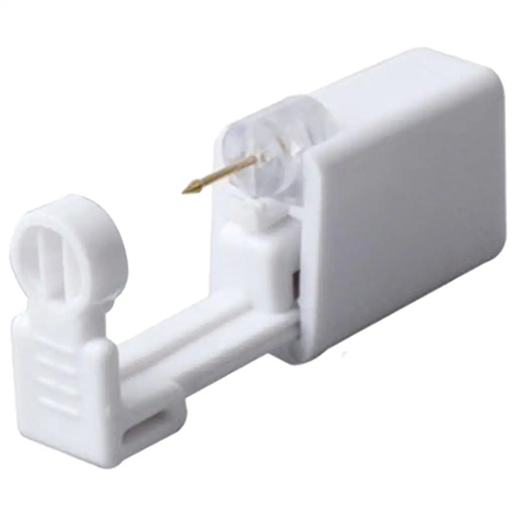 المنزلية مسمار الأذن الأنف الجسم ثقب القرط ترصيع النساء الرجال الأبيض