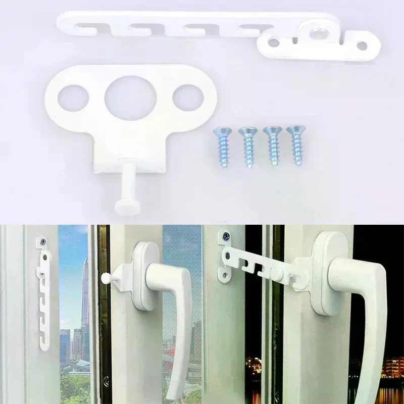 Stainless Steel Limiter Window Wind BrACe GusSet Hook Latches Support Duty Heavy Fixed Stopper Latch
