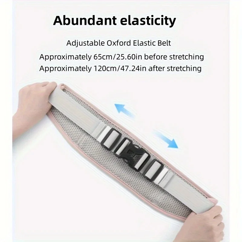 กันน้ํากลางแจ้งที่มองไม่เห็นเอว Pack วิ่งเอวแพ็คโยคะกีฬาเอวแพ็คผู้ชายและผู้หญิงรุ่นซ่อนฟิตเนสกระเป๋า