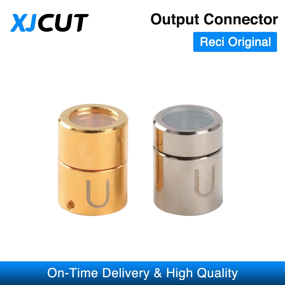 XJCUT Output Protective Connector Lens Reci Original Output Connector Protective Lens Group QBH for Reci Fiber Laser Source