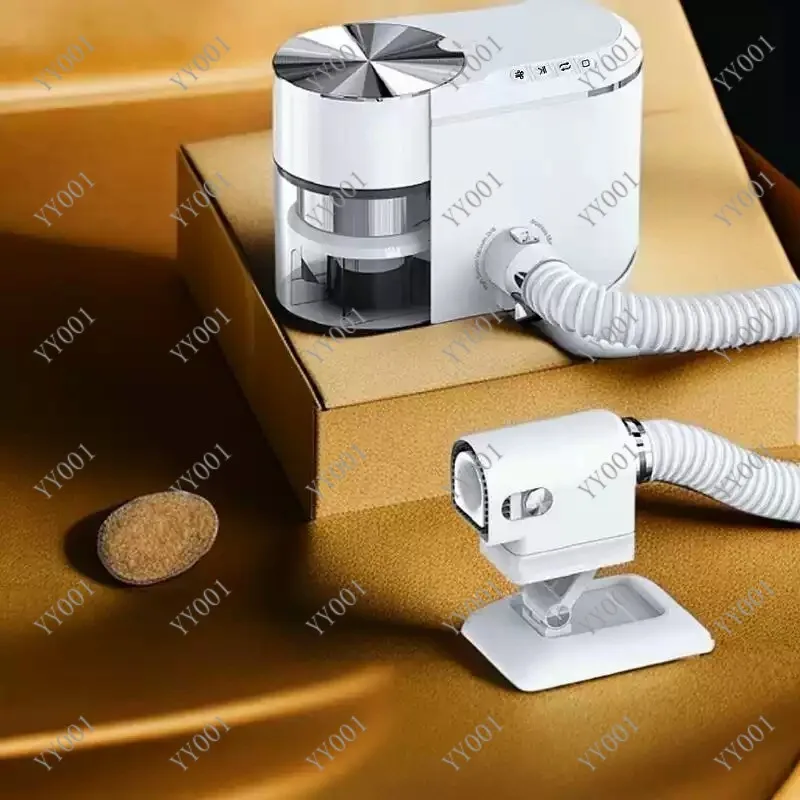 New Brushless Nail Art Vacuum Cleaner Turbo Silent Strong Suction Nail Dust Collector for Manicure
