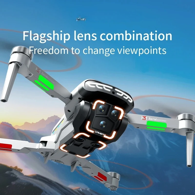 

✨ 2026 M3 Upgrade 8K Drone | Auto Return + Obstacle Avoidance – Quad-Axis Aerial Toy for!