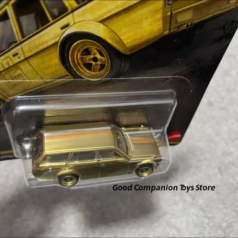 عجلات ساخنة 1/64 ثقافة السيارة تاريخ اليابان 5 FPY86 عنصر مخفي 0 نيسان داتسون 510 كروك سبيكة دييكاست سيارة قابلة للجمع #5