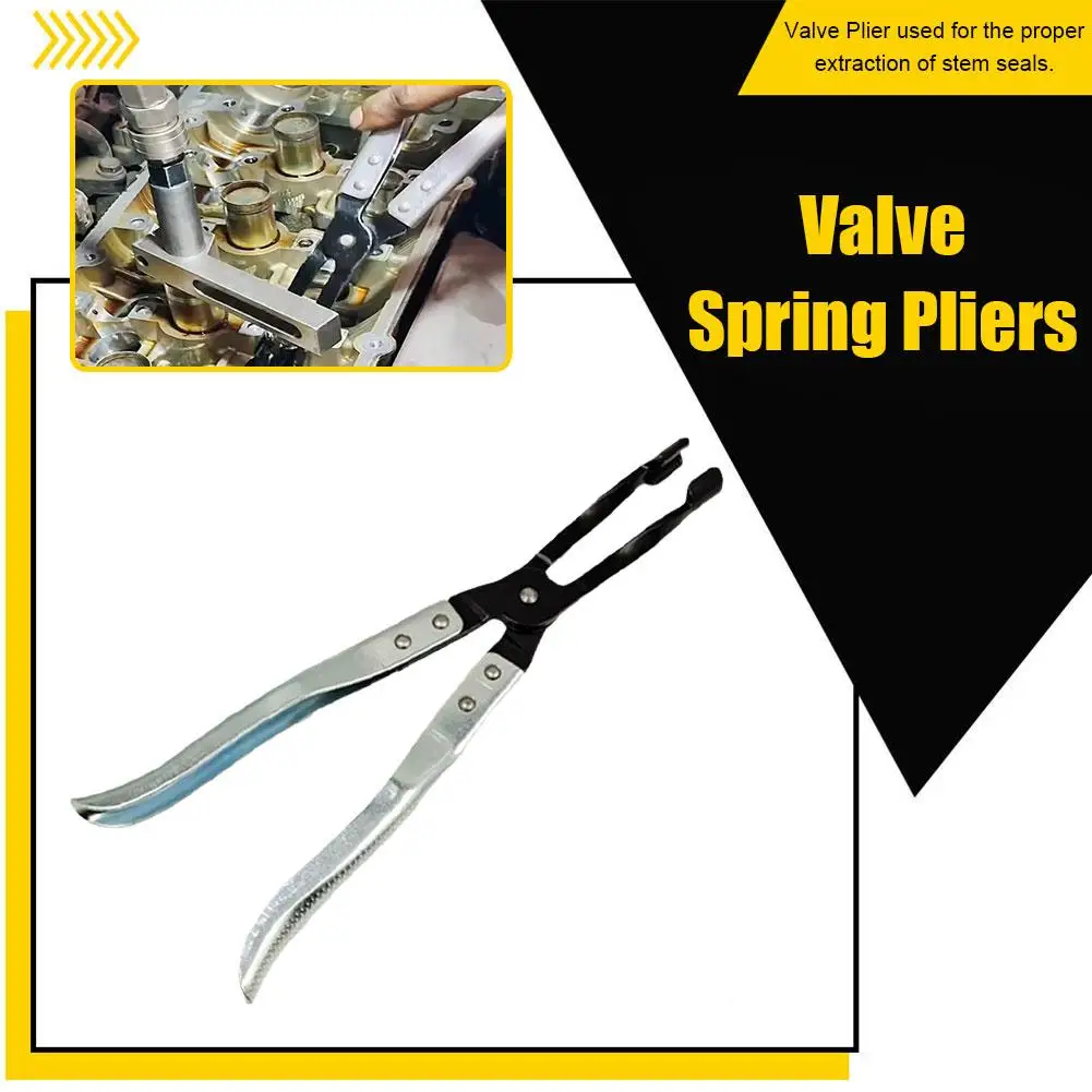 

1PC Car Engine Valve Spring Clamp Pliers Valve Oil Pliers Repair And Seal Car Pliers Tools Engine Auto Disassembly Installa U5I5