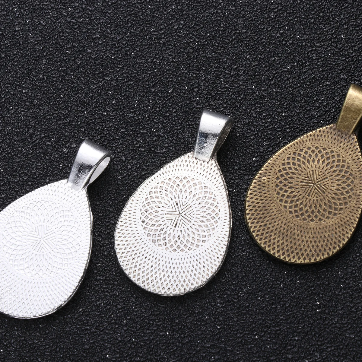 

Набор из 36 медных подложек для подвесок, аксессуары для изготовления ювелирных изделий, подложки для смолы, фото и камеи, для рукоделия