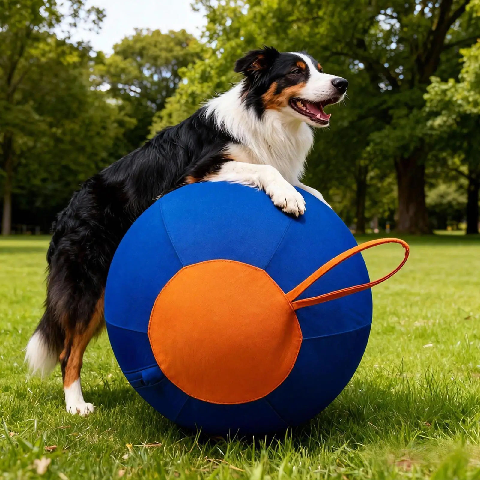 Großer interaktiver Hundeball – Bewegliches Spielzeug für Haustiere, Weideball für Hunde aller Rassen, für Welpen, kleine, mittlere und große Hunderassen – Hält Hunde beschäftigt