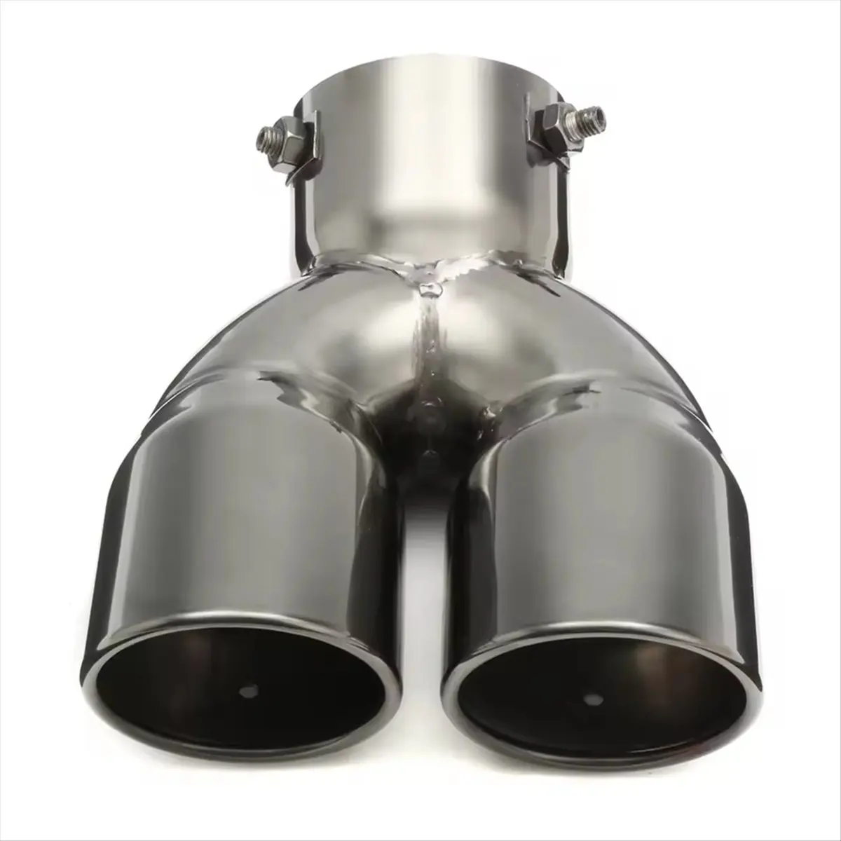 compatible-universal-76mm-stainless-steel-car-exhaust-muffler-tip-y-type-double-outlet-car-tail-rear-chrome-round-exhaust-pipe