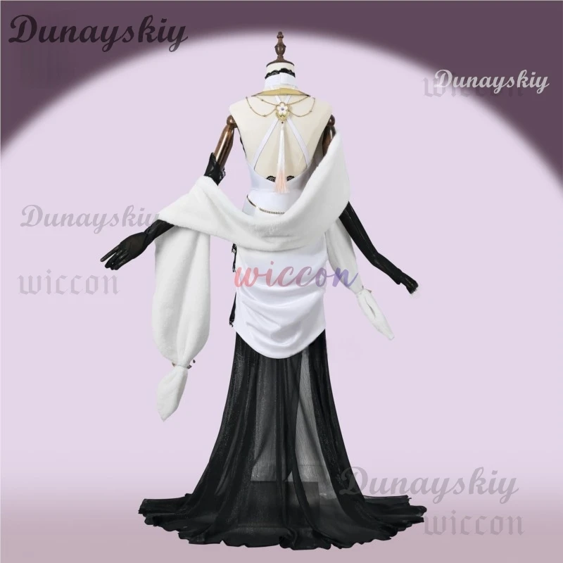 جينشين إمباكت ياي ميكو أزياء تنكرية رائعة لعيد موحد فستان سهرة شعر مستعار ملابس لعب الأدوار والحفلات