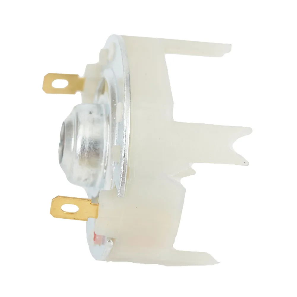 Strumenti porta spazzole di carbone 40 * 40 * 35mm Parti di commutazione in carbonio bianco Trapano elettrico per RS775 RS750 RS755 Supporto in metallo plastica