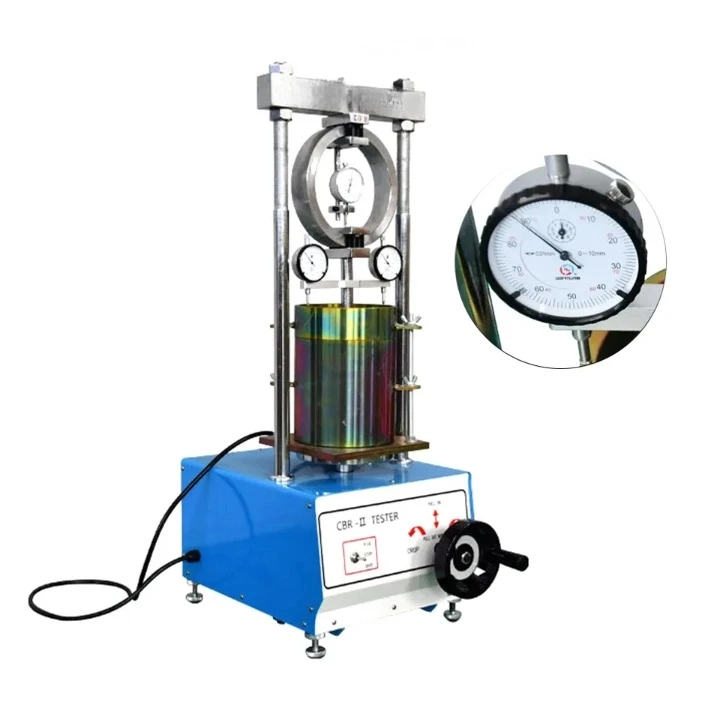 

Compacted Road Base and Subbase Soils CBR Test Machine with Load Ring