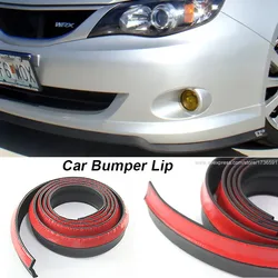 Car Bumper Lip Deflector Lips For Nissan Almera Altima L31 L32A D32 Teana L33 Tiida Versa Car Front Spoiler Skirt Body Kit Strip