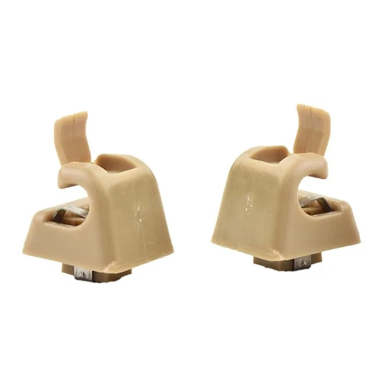 

2PCS Car Sun Visor Snap Sun Visor Buckle 12681000127101 For Mercedes For Benz W123 W124 W126 W140 W201 Visor Hook Clips Bracket