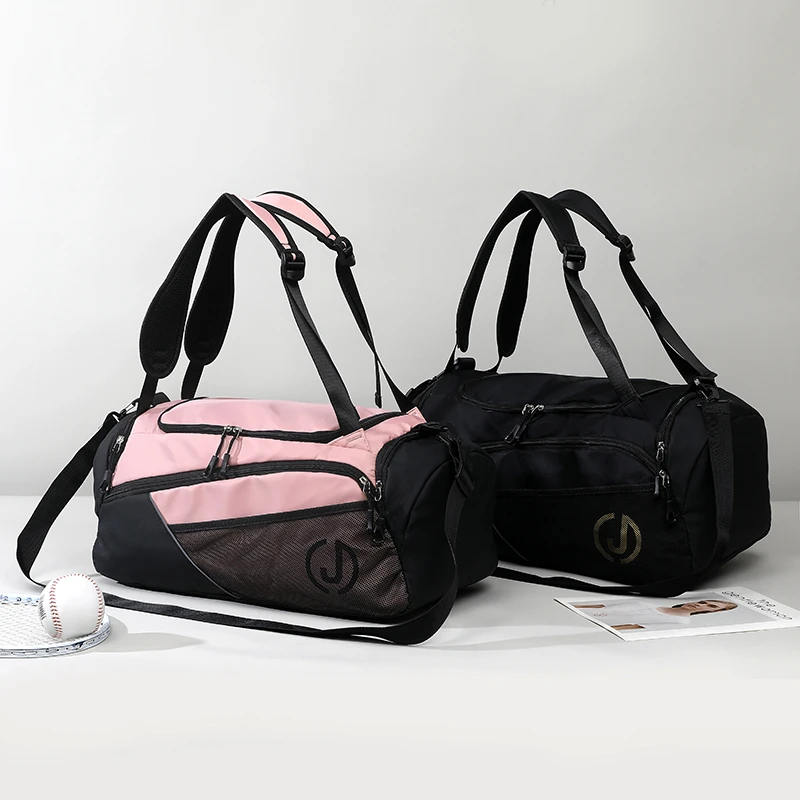 Travel Duffel Bag-unisex Fitness Gym Bag Portable Sports Swim Travel Yoga Tote Bag With Shoes Compartment & Wet Pocket Sports To