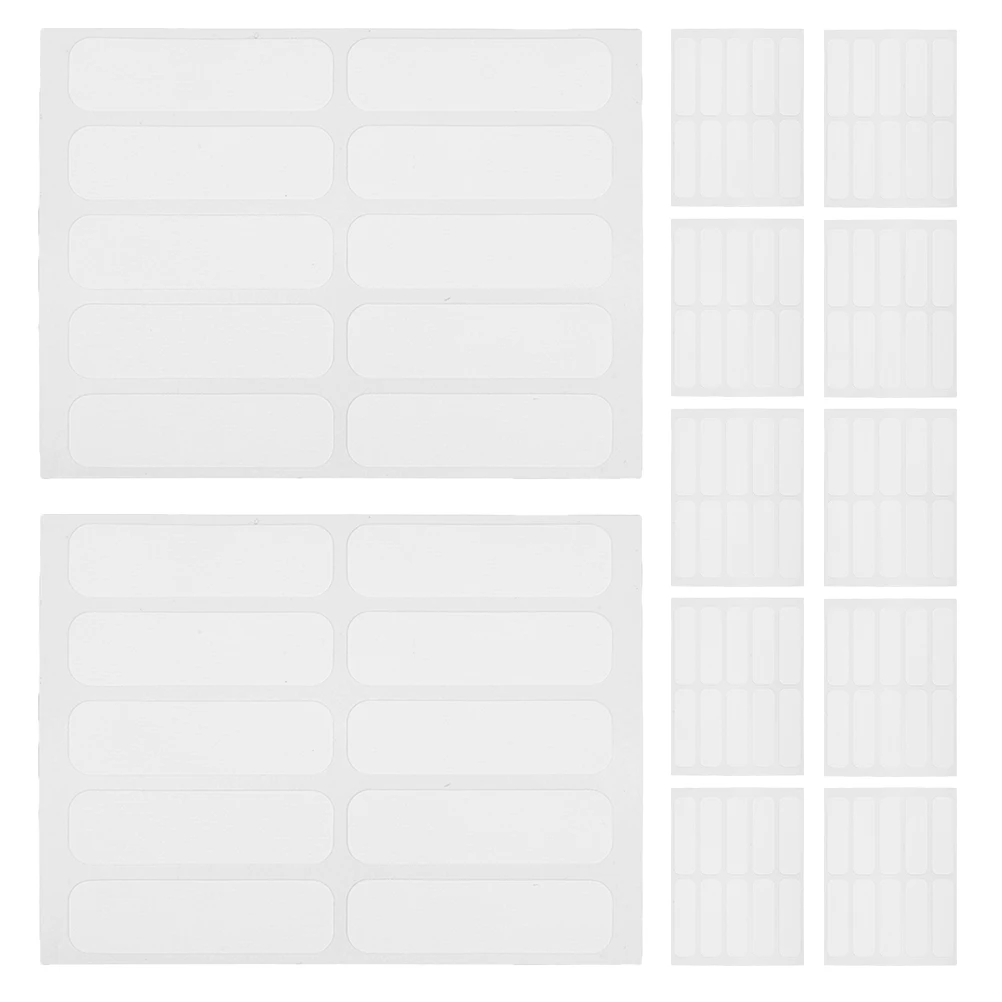 

200 Pcs Cloth Labels Stickers Blank Name Tags for Clothing Washable Fabric Labels Needed Elegant Design