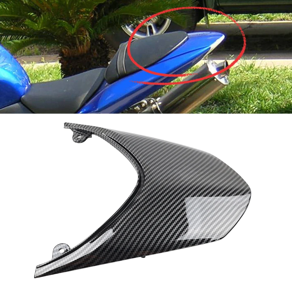 Rear Seat Fairing Cowl Cover ABS Plastic Carbon Fiber Pattern For KAWASAKI NINJA ZX10R 2004-2005
