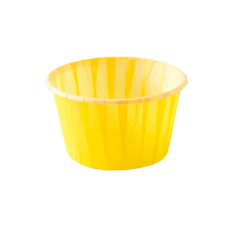 

Yellow Red Polka Dot Non-stick Paper Cup for Baking, Home Use Cake Cup, Heat Muffin Cup