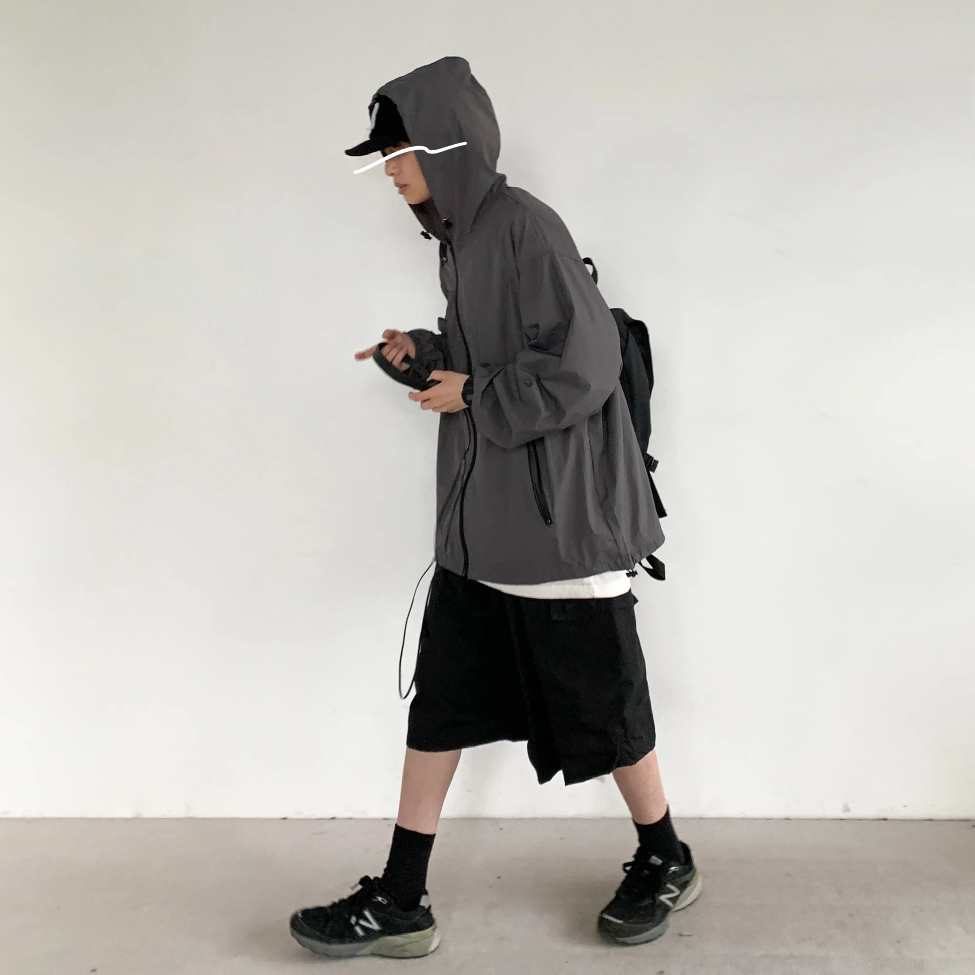 سترة واقية من الشمس للجنسين بتصميم فضفاض وألوان سادة، بأسلوب ملابس العمل الكلاسيكية، متعددة الاستخدامات للرجال والنساء #2