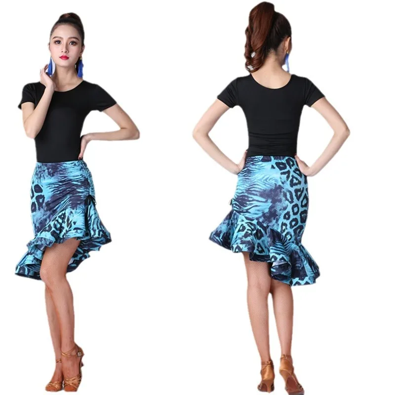 Skirt Hip-covering Fishtail Skirt Bottoms Strappy Skirt New Female Adult Latin Dance Wear Standard Ballroom Dresses for Women