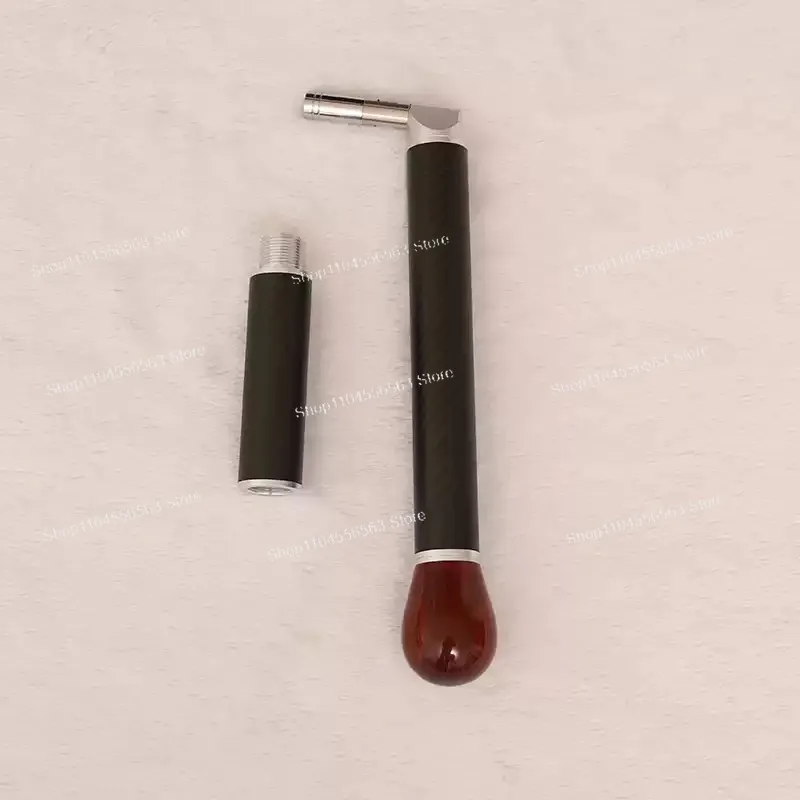Professional Carbon Fiber Piano Tuning Lever Gold Silk Braided Tube Durable Piano Tuning Maintenance Hammer Tool