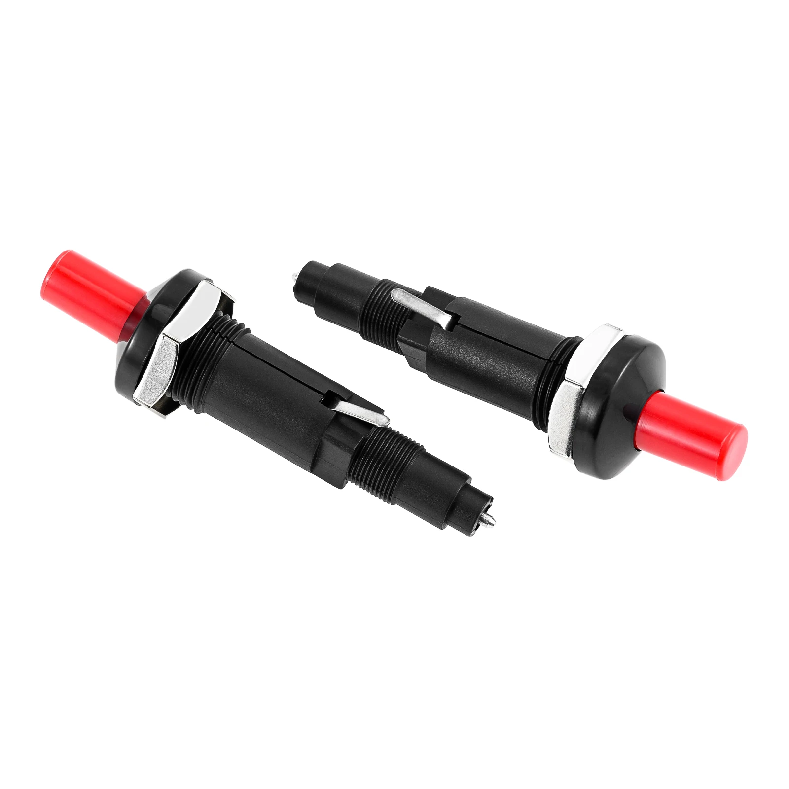 2pcs Push Button Piezo Igniter Dual Exits Pressing Sparking Gas Grill/Range/Heater/Stove/BBQ Sparker Kitchen Ceramic Lighter