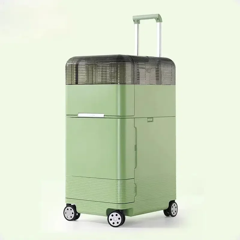 

Pet Outing Trolley Double Layer Removable Cat Aviation Trolley Luggage Box Small Dog Car Dog Walking Artifact