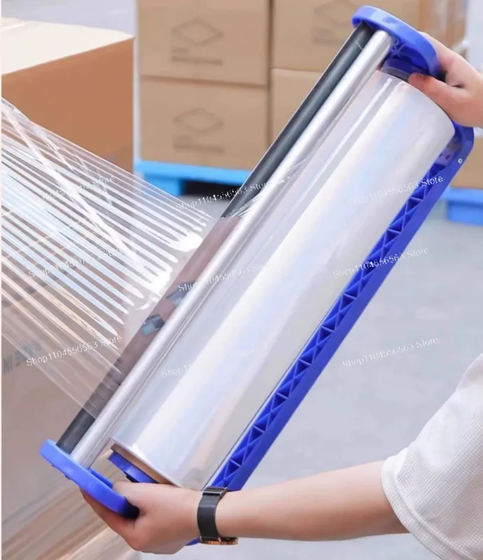 Plastic Wrap Film Holder Stretch Film Manual Brackets Hand Pull Pallet Stretch Wrapping Tools