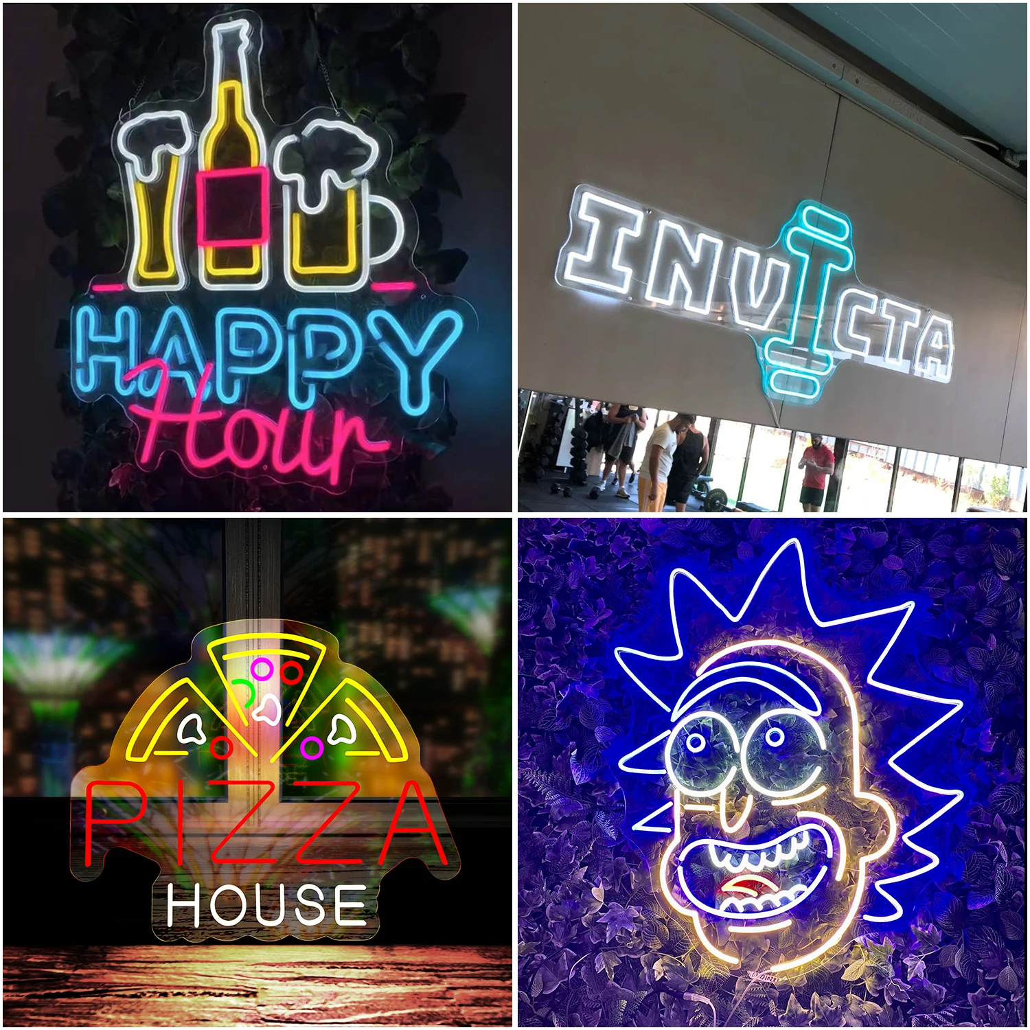 Custom Neon Signs Personalised Large Led Neon Lights Sign Customizable for Wall Decor Wedding Birthday Party Bedroom Bar Shop gallery 5