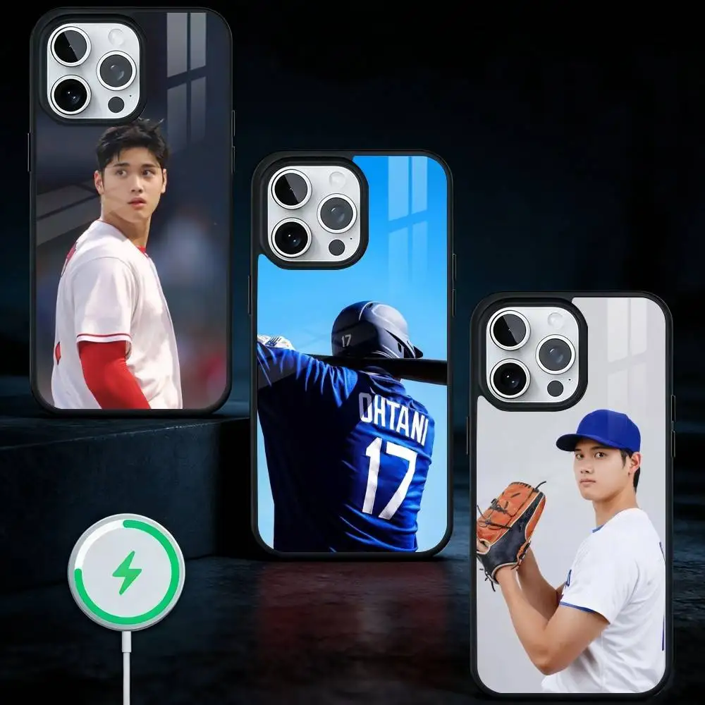 

Japanese baseball player S-Shohei Ohtani Phone Case For iPhone17,16,15,14,13 Plus,Pro Max Magnetic For Magsafe Wireless Charging