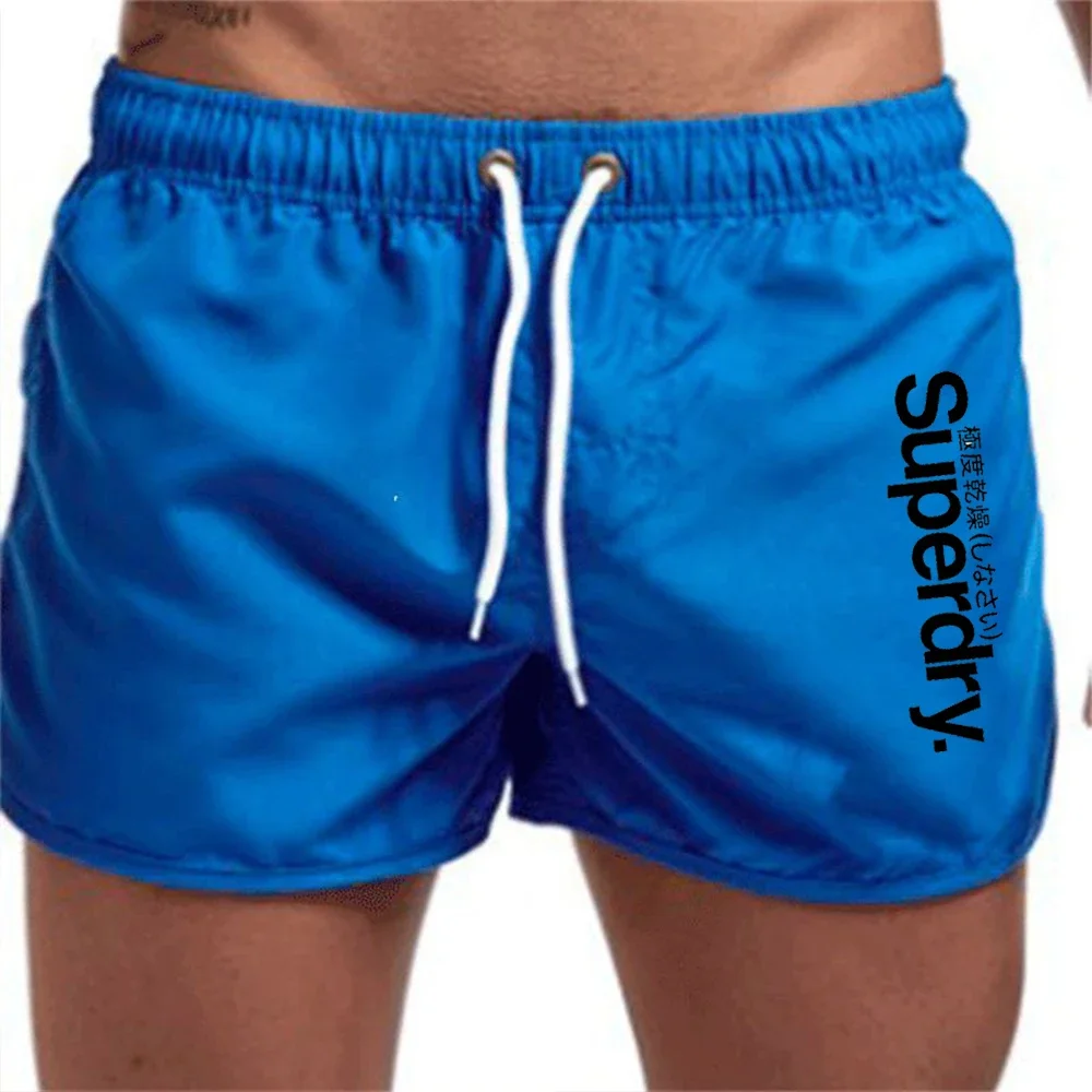 

2024 Men's Summer Quick Dry Breathable High Quality Beach Swimming Trunks New Multicolor Printed Sports Fitness Shorts