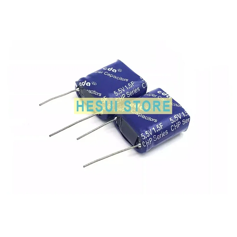 1/5/10pcs 5.5V1.5F Farad capacitor 5.5V1.5F combined supercapacitor electrolytic capacitor