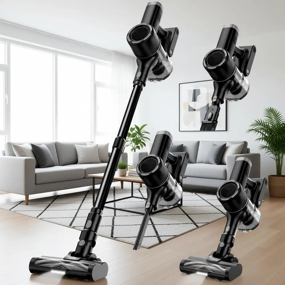 

40,000Pa 450W Cordless Vacuum Cleaner with Wall Dock for Pet Hair and All Floor Types