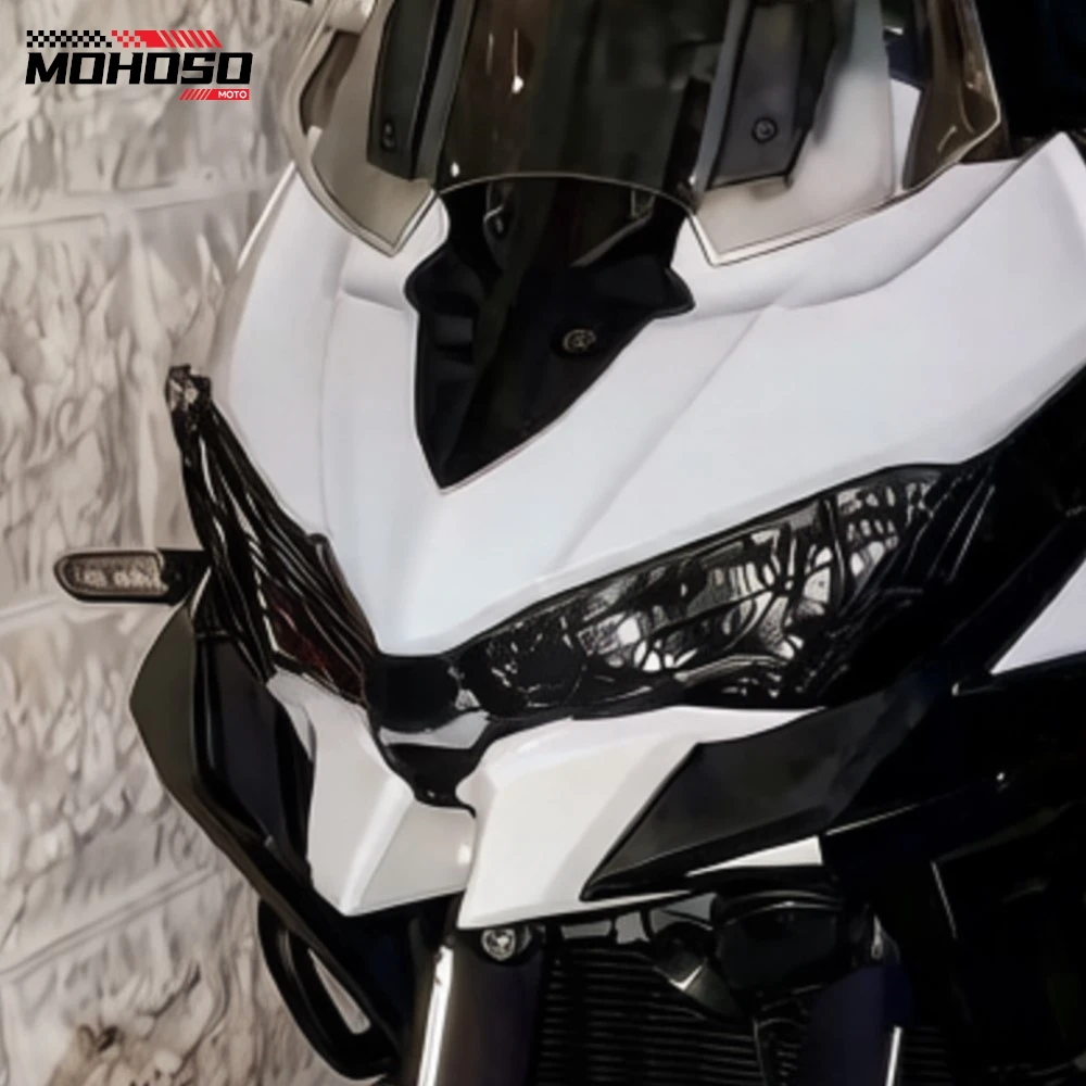 Headlamp Headlight Guard Protector Grill Cover For KAWASAKI Versys 1000 VERSYS1000 KLE1000 2019 2020 2021 2022 2023 Accessories