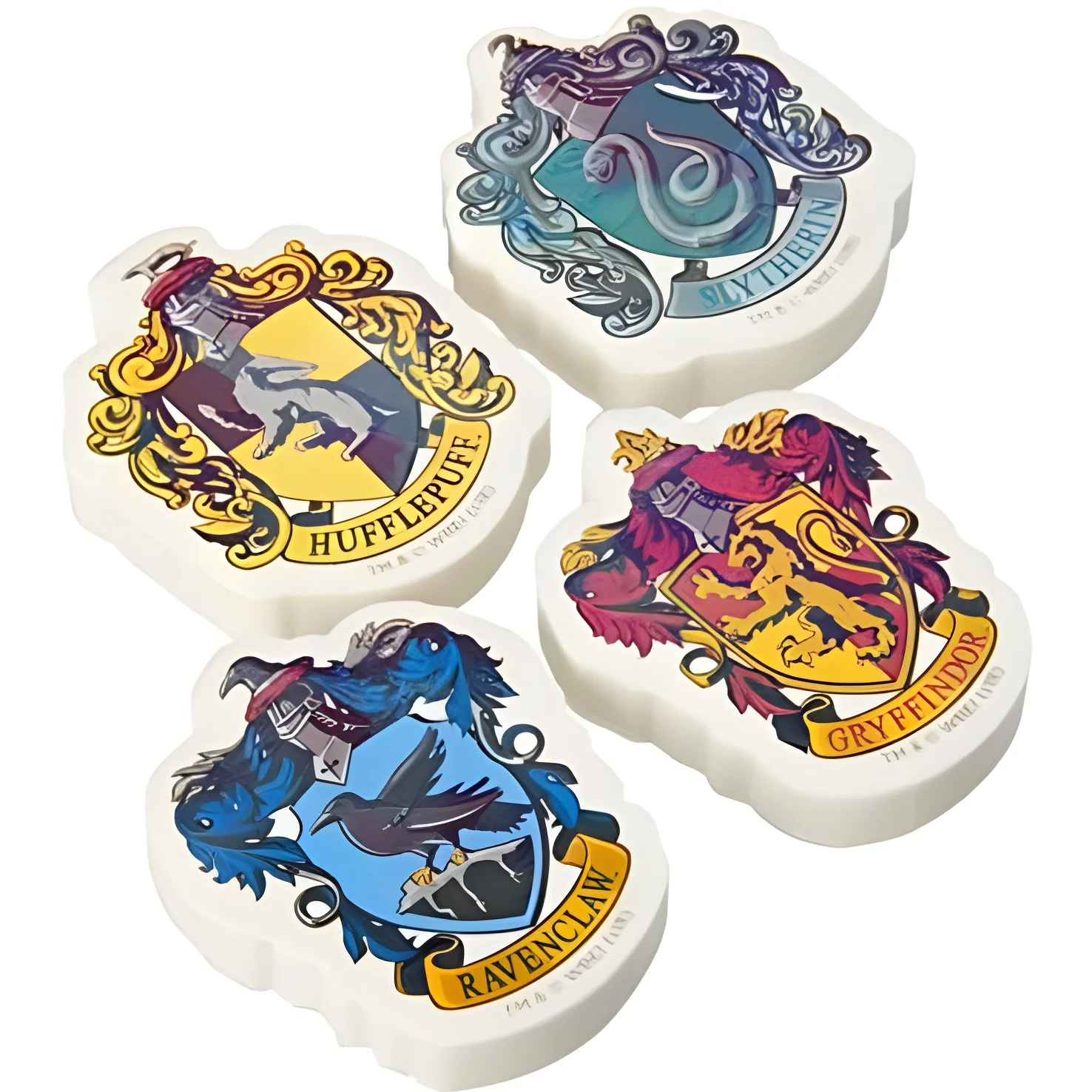 Pyramid International - Juego de 4 Gomas de Borrar de Harry Potter - 9 X 3 X 21,5 Cm