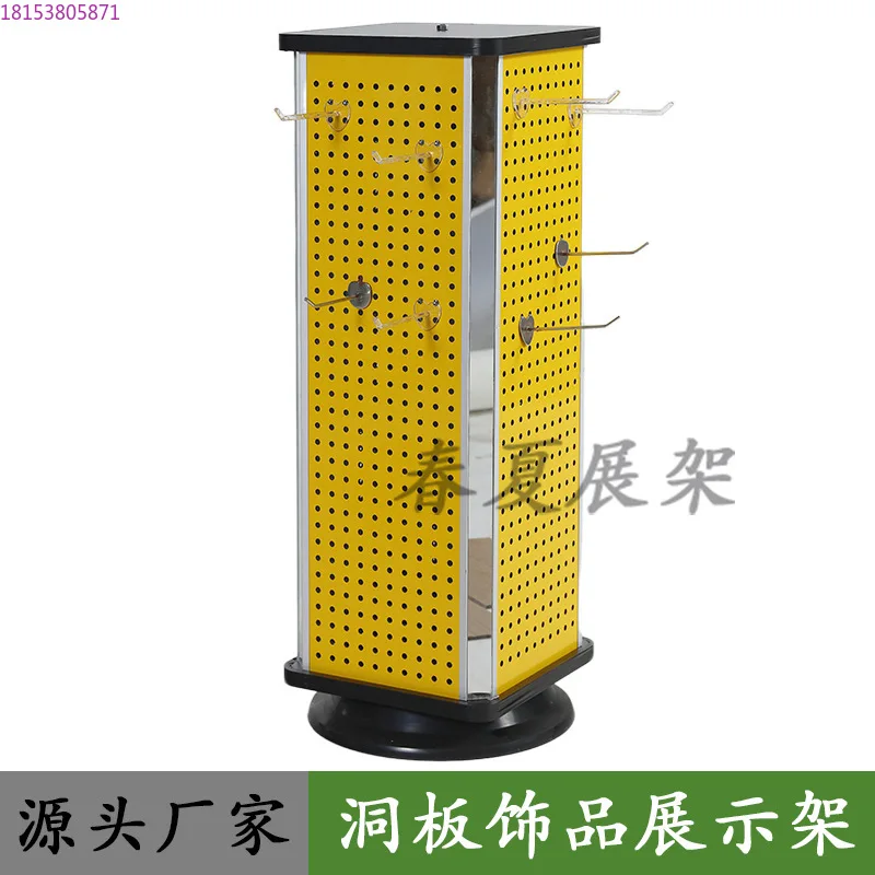 

Rotatable pendant display rack wholesale aluminum plastic punching