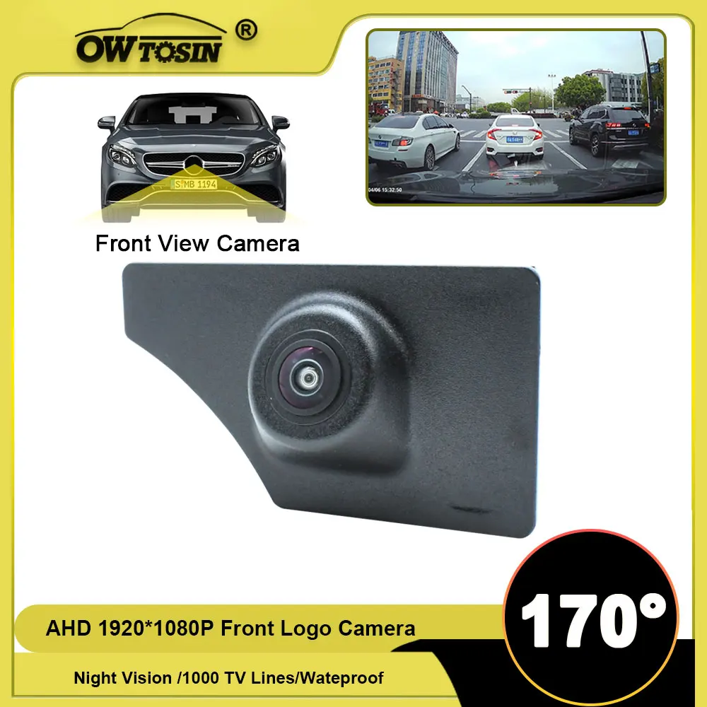 For Volkswagen VW T-Roc TRoc 2018 2019 2020 2021 2022 Vehicle Car Camera 170° Fisheye AHD 1920*1080P Front Logo View Camera