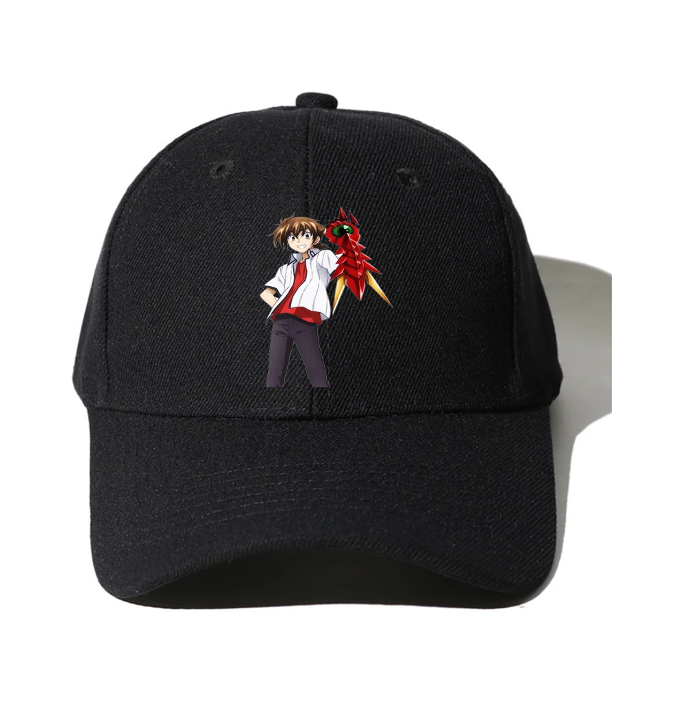 Teenagers Hip Hop Caps  Baseball Cap Spring Autumn Men Snapback Dad Hat  Baseball Cap for aniem High School DxD Cartoon Hat