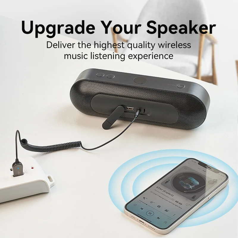 

Bluetooth Aux Adapter Wireless Car Bluetooth Receiver USB to 3.5mm Jack Audio Music Mic Handsfree Adapter for Car Speake