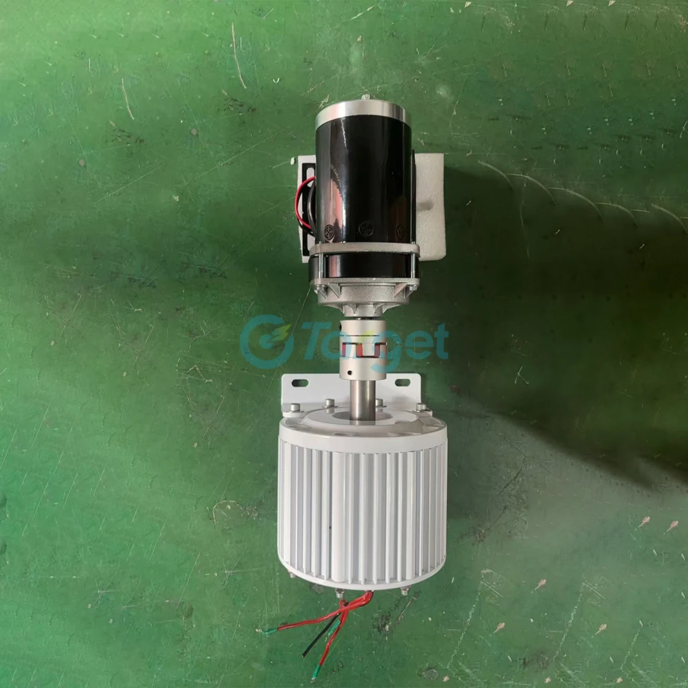 منخفضة RPM 10KW 20KW 30KW 50KW PMG مولد 220 فولت 380 فولت مولد المغناطيس الدائم الطاقة البديلة مع المخفض الكهربائي DIY بها بنفسك