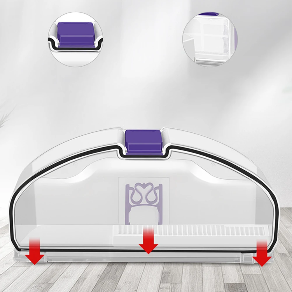 1PC Replacement Dust Box Large Capacity Dust Box For Narwal J3 Robot Vacuum Cleaner Accessories For J3 Sweeping Rob Storage!